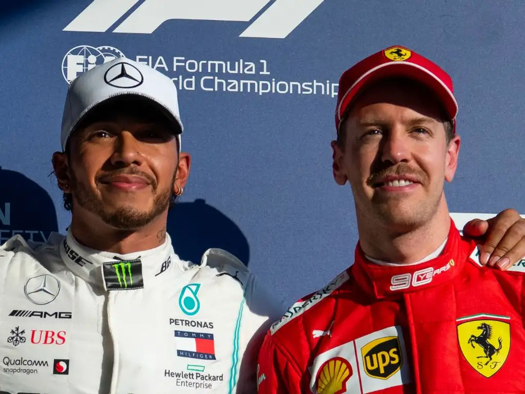 Lewis Hamilton denies having a mental edge over Sebastian Vettel