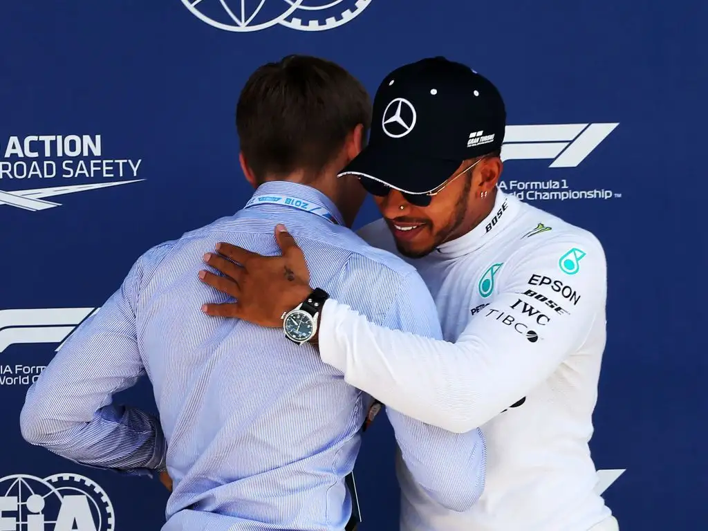 Billy Monger Lewis Hamilton