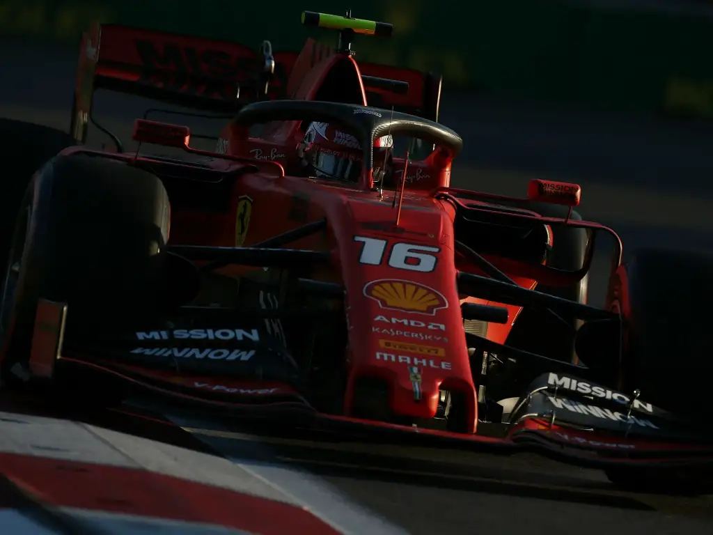 Charles Leclerc: Quickest for Ferrari in FP3