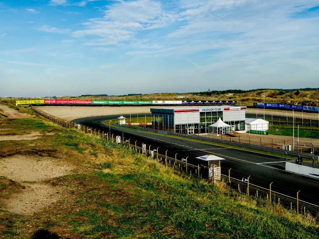 Zandvoort to be given American oval style last turn.