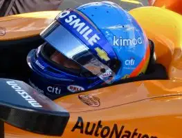 Alonso unhurt in big IndyCar test crash
