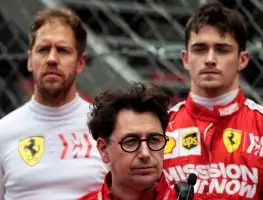 Leclerc battle good for Ferrari says Vettel