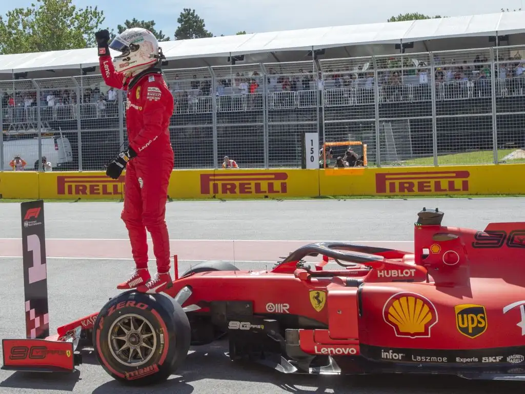Sebastian Vettel was "full of adrenaline" after he claimed pole for the Canadian GP - his first since Germany 2018.