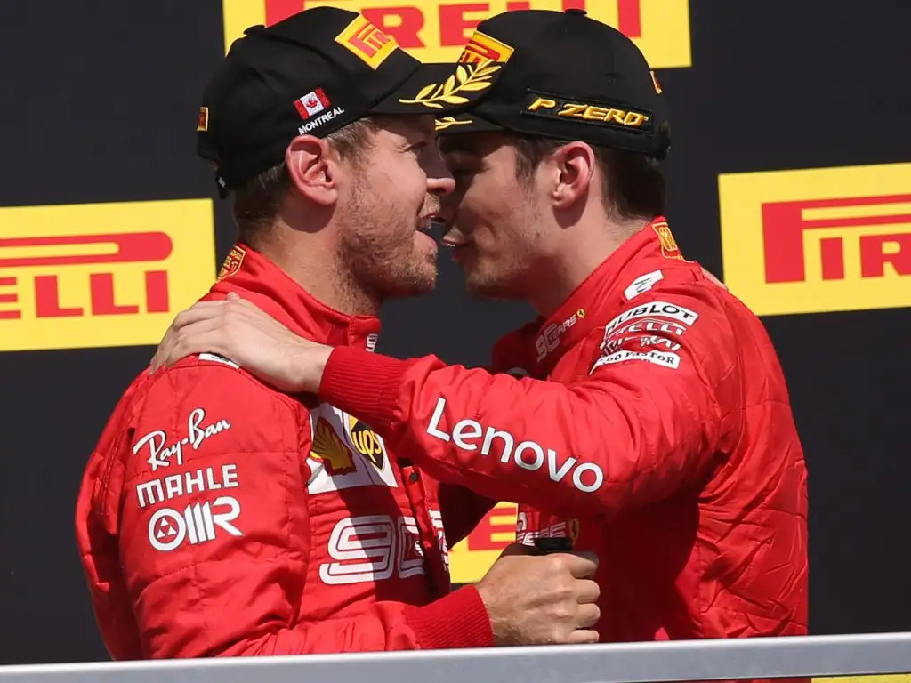 Charles Leclerc is handling the pressure at Ferrari better than Sebastian Vettel claims Frederic Vasseur.