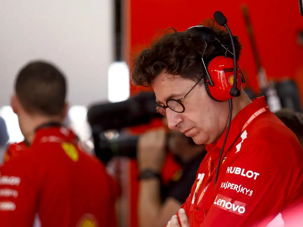 Ferrari boss Mattia Binotto