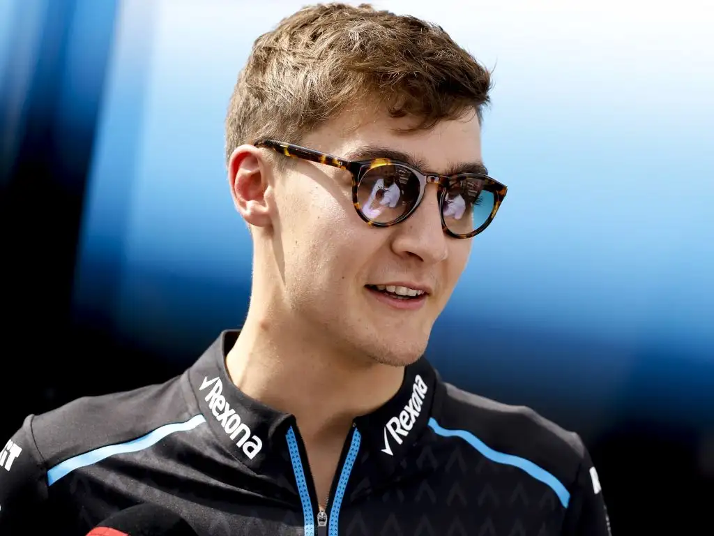 George Russell was happy with his Q1 lap in France after missing FP1 and most of FP3.