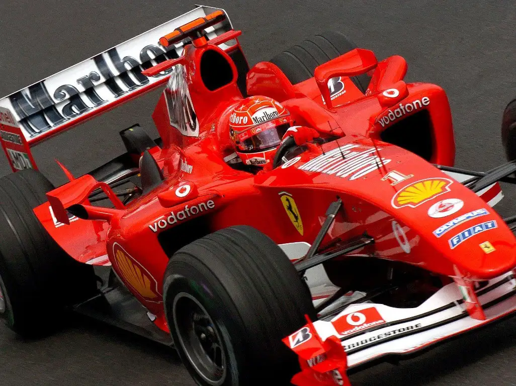 Michael-Schumacher-F2004-Ferrari-PA