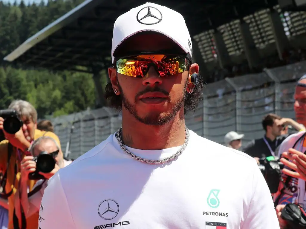 Mercedes "just couldn't race" in Austria says Lewis Hamilton.