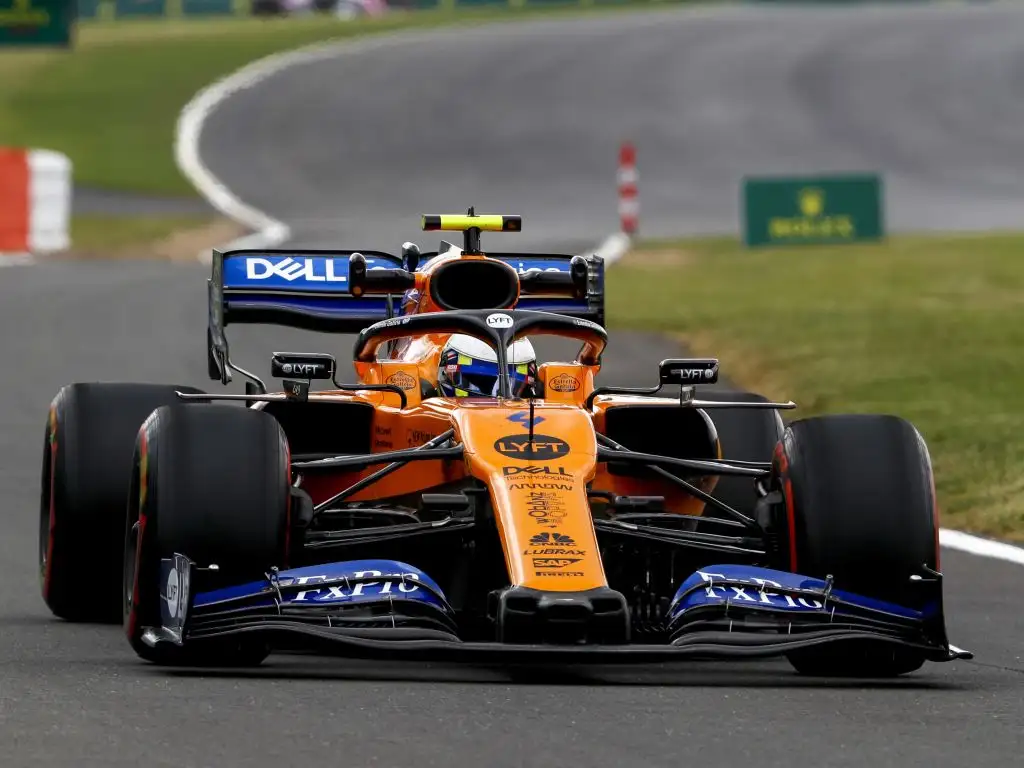 Lando Norris says a British GP without fans would be "weird".