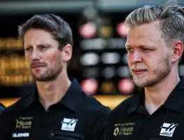 Magnussen and Grosjean grilled in press conference