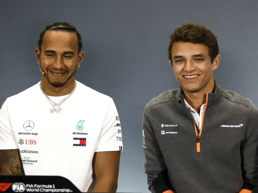 Lando Norris believes his and Lewis Hamilton's careers are "incomparable" when asked if he could match Hamilton's Formula 1 achievements.