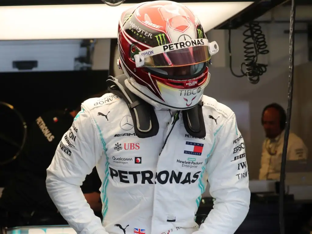 Lewis Hamilton is "down for a fight" after qualifying behind Max Verstappen and Valtteri Bottas in Hungary.