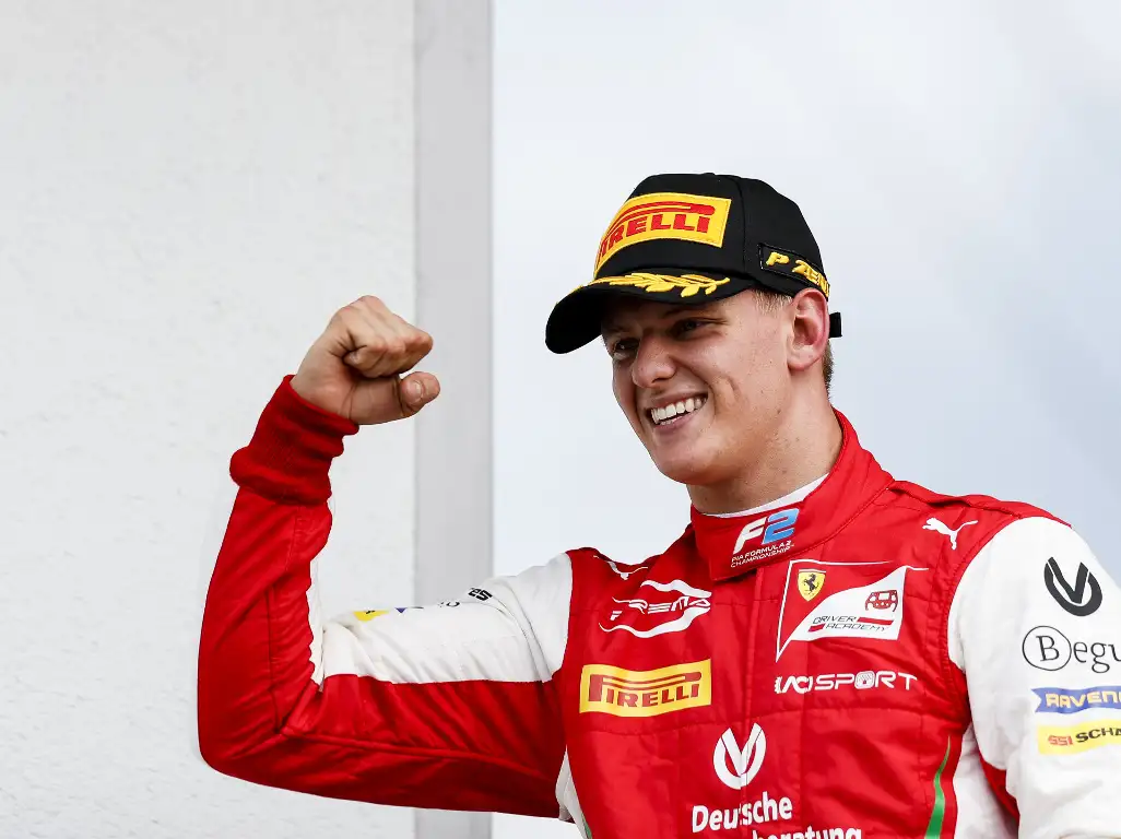 Mick-Schumacher-celebrates-PA