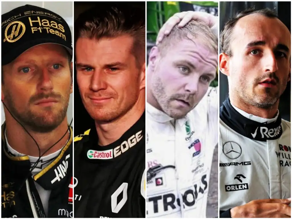 Grosjean-Hulkenberg-Bottas-Kubica