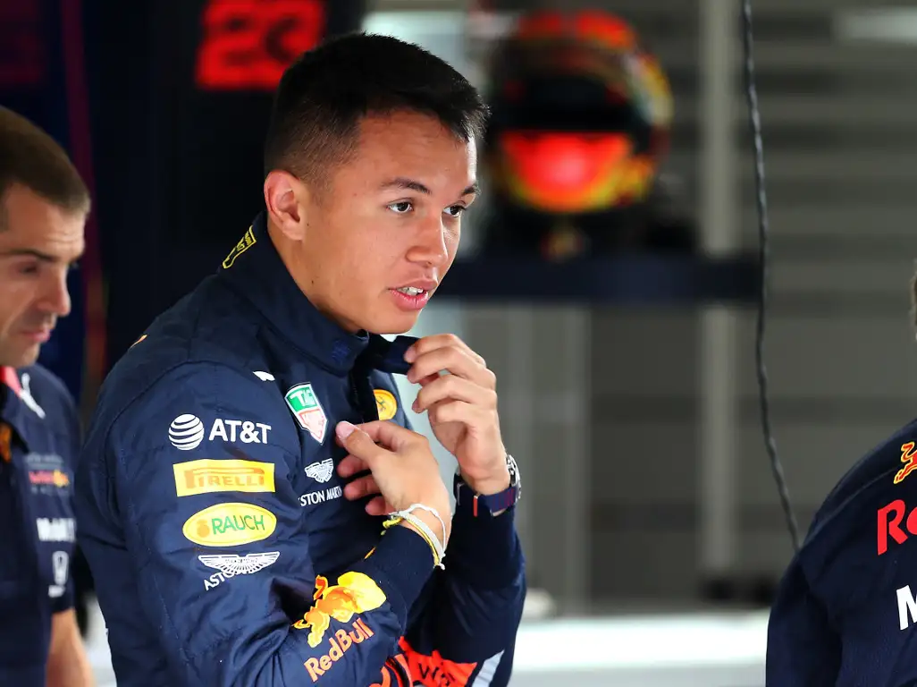 Alexander Albon concedes Red Bull promotion a bit 'early'