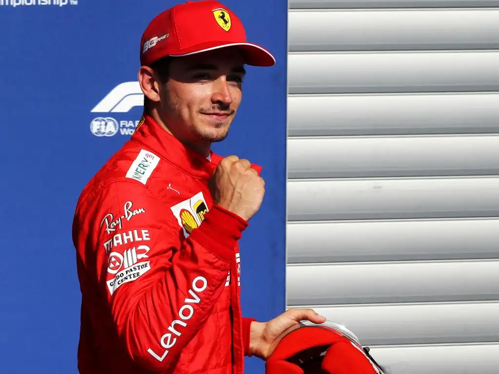 Charles Leclerc says his final run "felt amazing" as he stormed to pole for the Belgian Grand Prix.