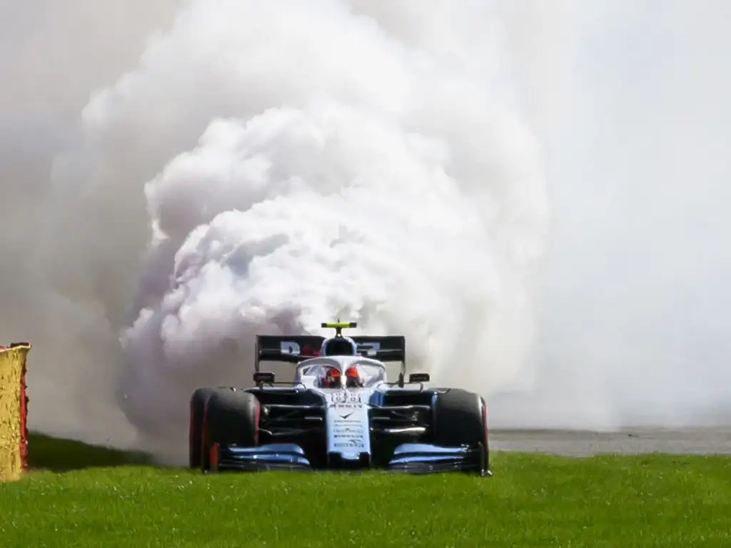 Robert Kubica didn't suspect an engine failure was incoming during qualifying for the Belgian Grand Prix.