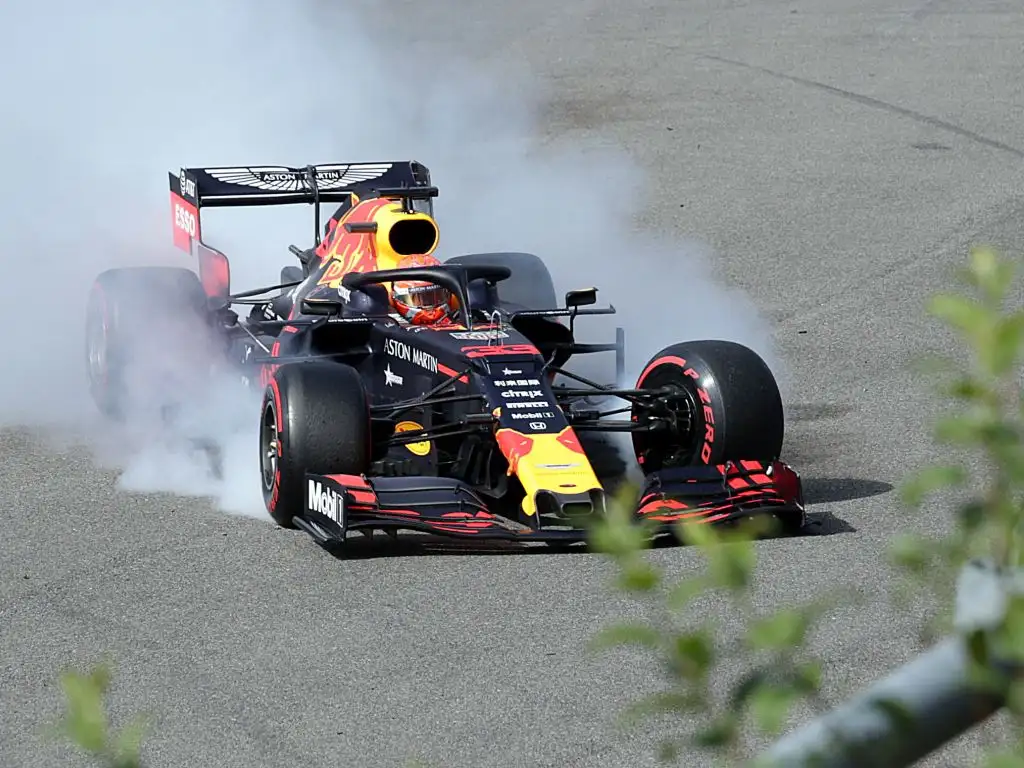 Red Bull were running the pre-France Honda Spec 2 engine in qualifying and the race in Belgium.