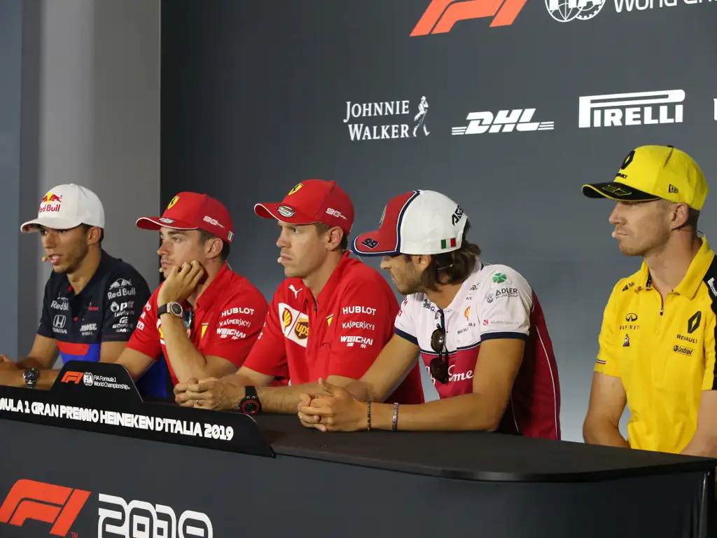 Thursday's driver press conference: Italy
