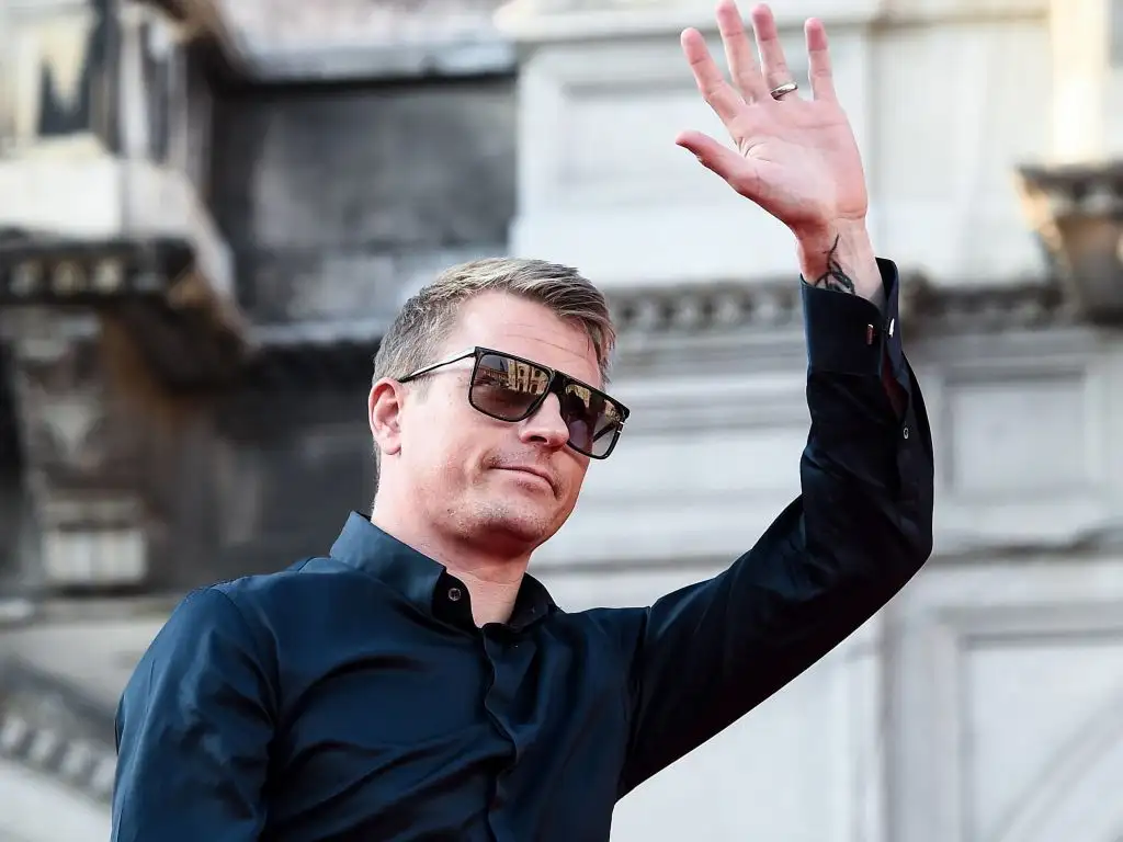 Kimi Raikkonen was in the wall again during Q3 at Monza.