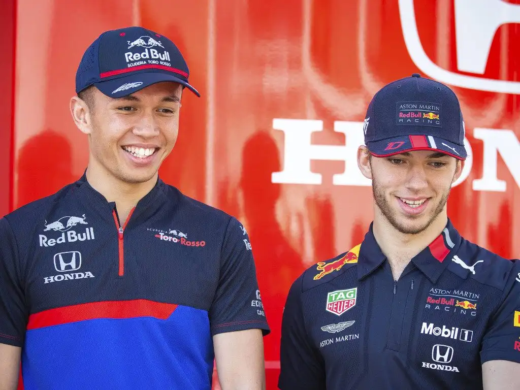 Alex Albon Pierre Gasly