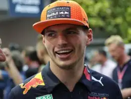 Verstappen satisfied with podium finish