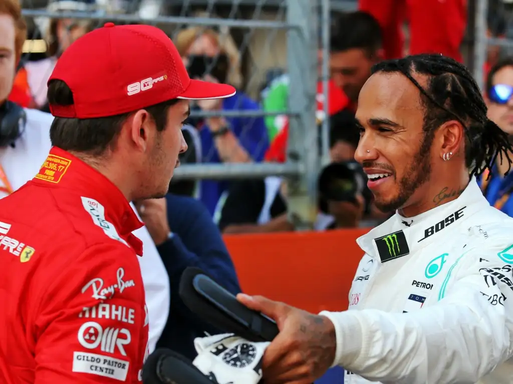 Lewis Hamilton Charles Leclerc