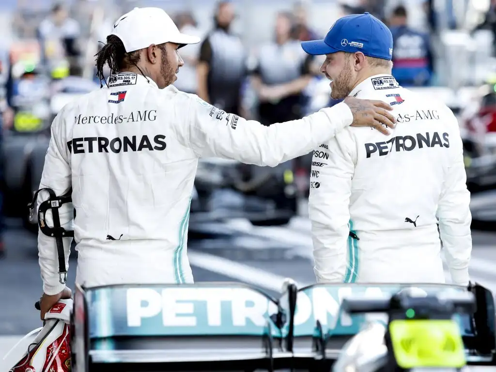 Valtteri Bottas and Lewis Hamilton