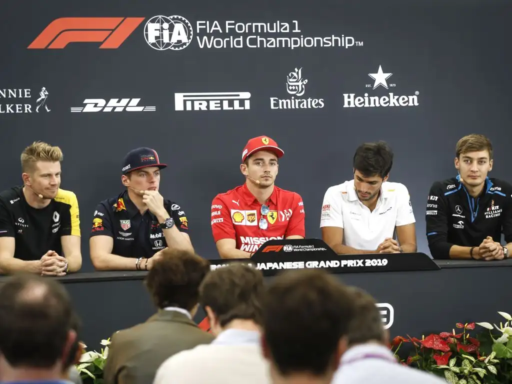 FIA driver press conference - Japanese GP.