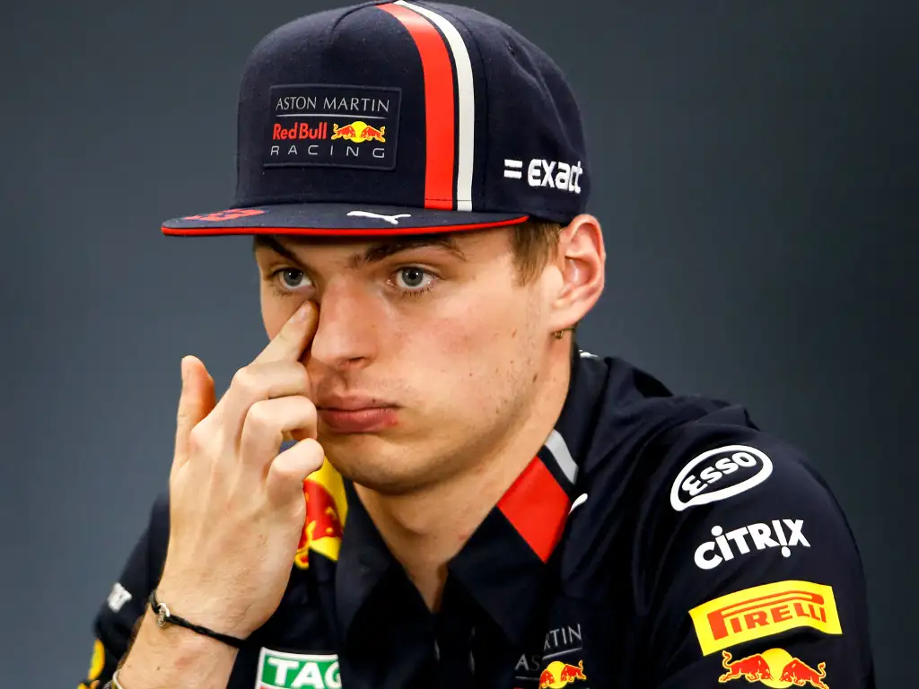 马克斯Verstappen支安打的管家treatment of Charles Leclerc/Sebastian Vettel in Japan.