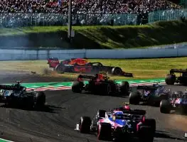 Leclerc and Verstappen clash on first lap at Suzuka
