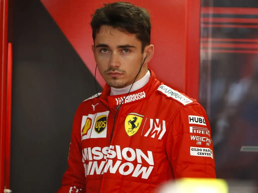 Charles Leclerc "understeered" into Max Verstappen in Japan.