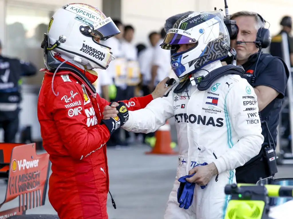 Sebastian Vettel used Ferrari's "key" straight-line speed advantage to fend off Lewis Hamilton in Japan.