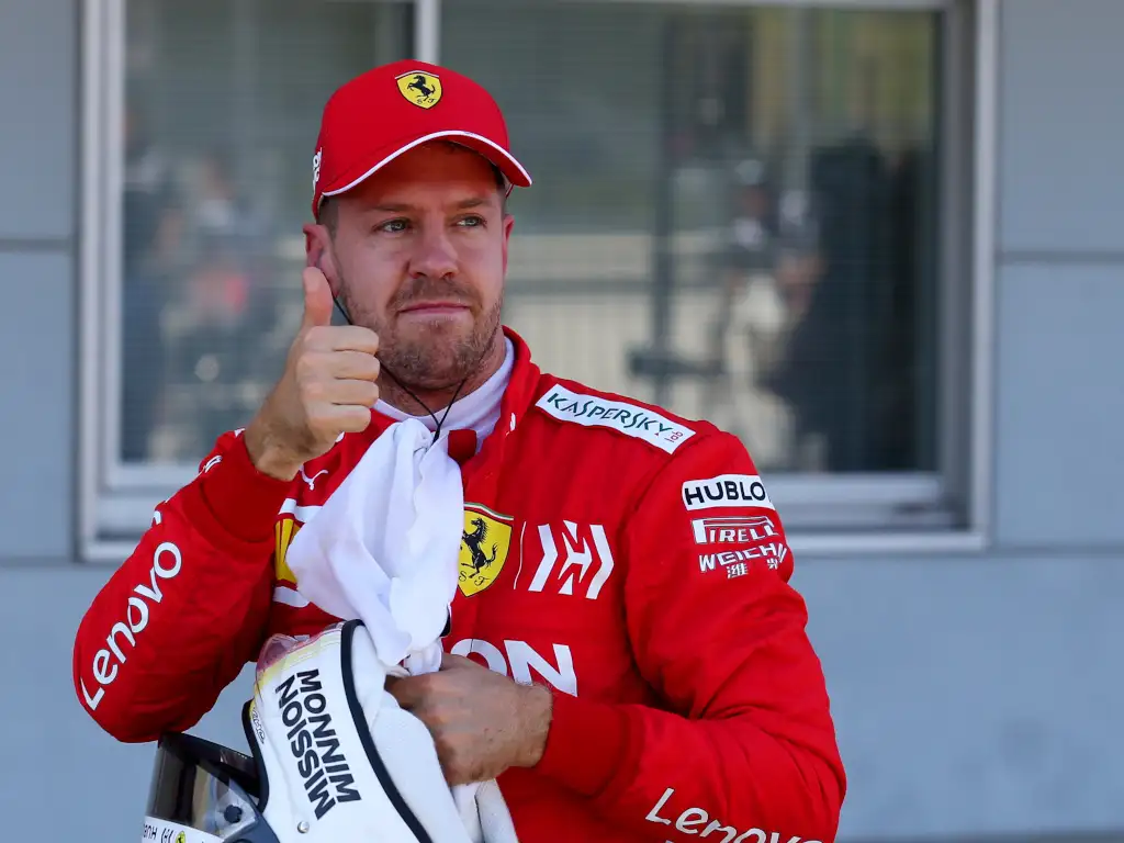 Sebastian Vettel's Ferrari exit came as a surprise to Romain Grosjean.
