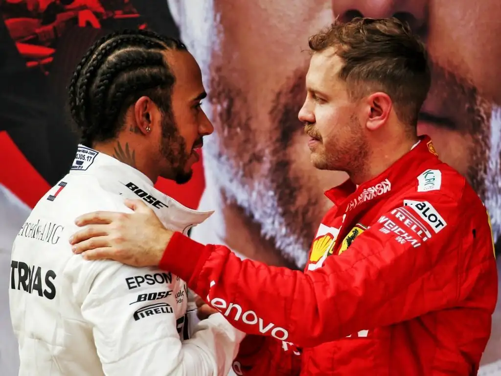 Sebastian Vettel Lewis Hamilton