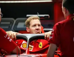Vettel not worried about deficit to Mercedes