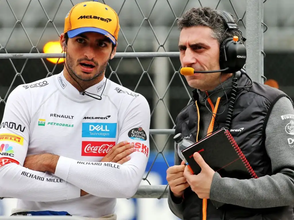 McLaren team boss hails 'engineer' Carlos Sainz