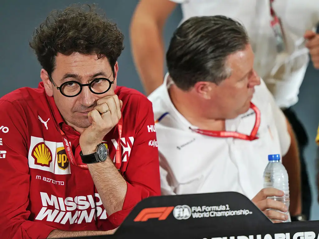 Mattia Binotto Ferrari