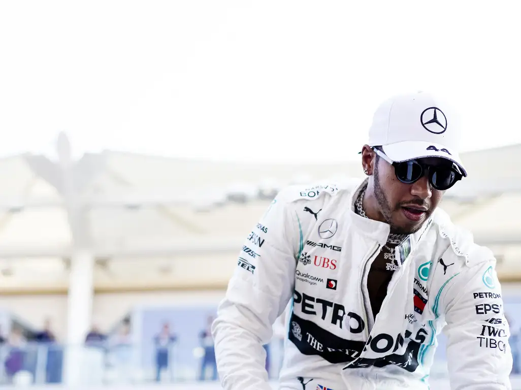 Lewis Hamilton training for first action movie.