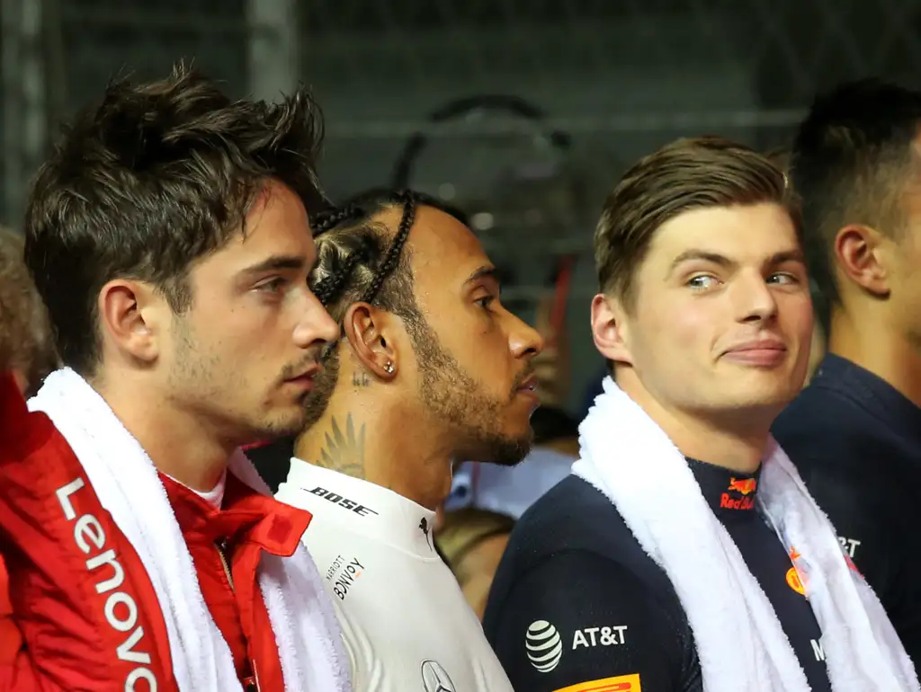 Max Verstappen Lewis Hamilton Charles Leclerc