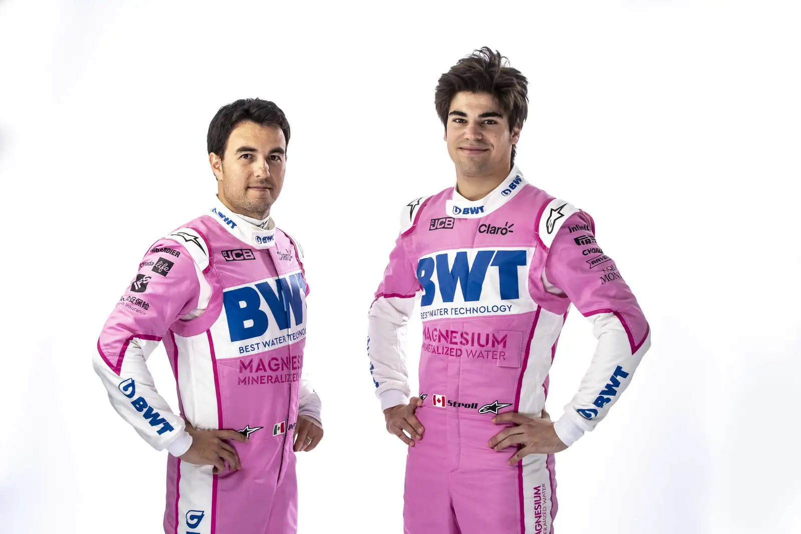 Lance Stroll and Sergio Perez Racing Point