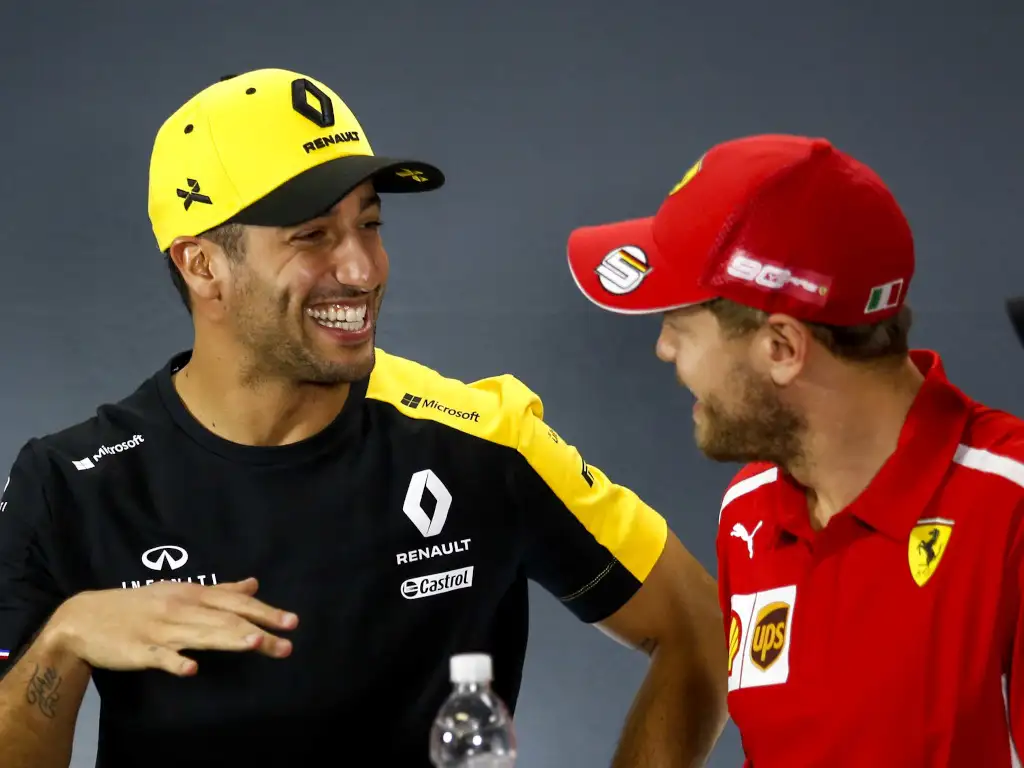 Daniel Ricciardo, Sebastian Vettel open to closed-door races
