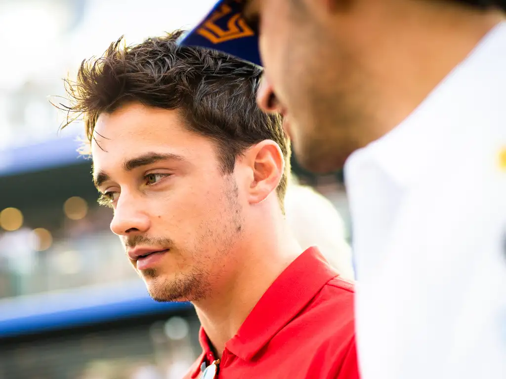 Charles Leclerc and Carlos Sainz