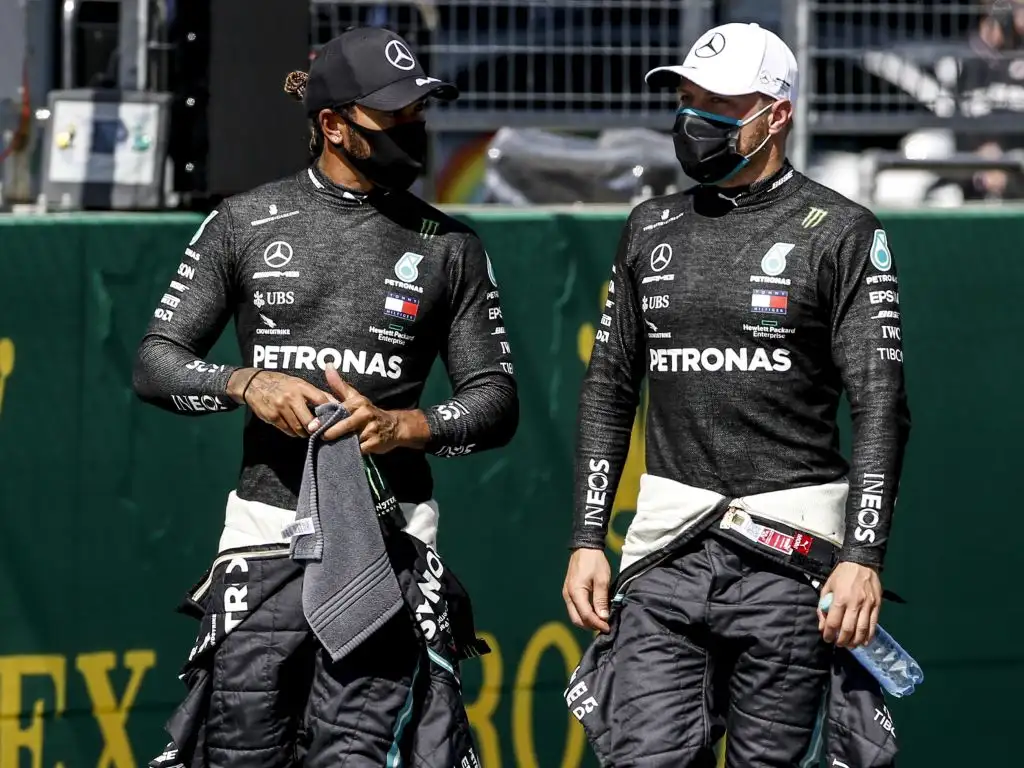 Lewis Hamilton Valtteri Bottas PA
