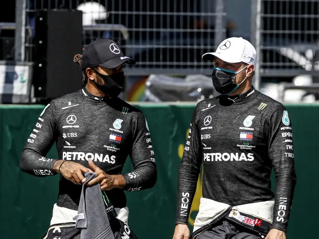 Lewis Hamilton Valtteri Bottas PA