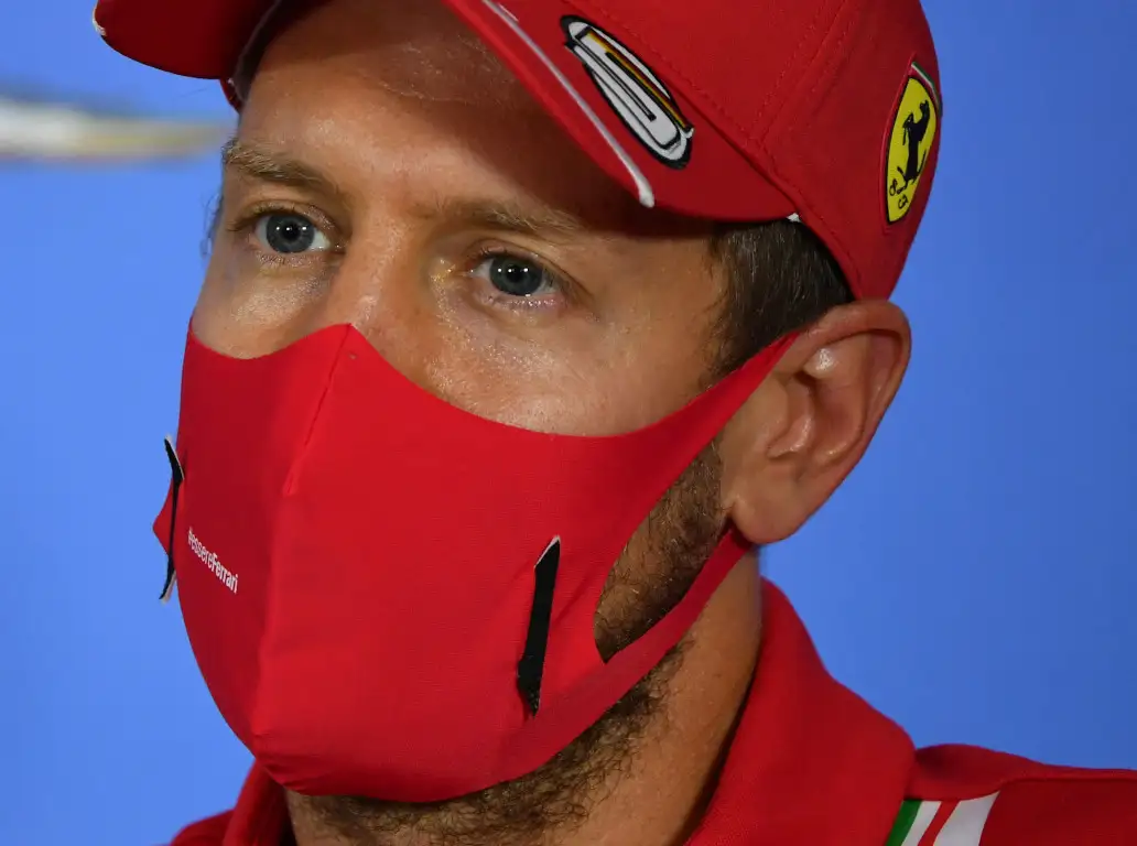 Sebastian Vettel mask pa