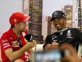 Vettel sent text urging Hamilton to break record