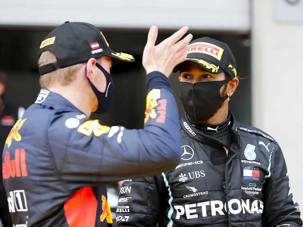 Lewis Hamilton Max Verstappen