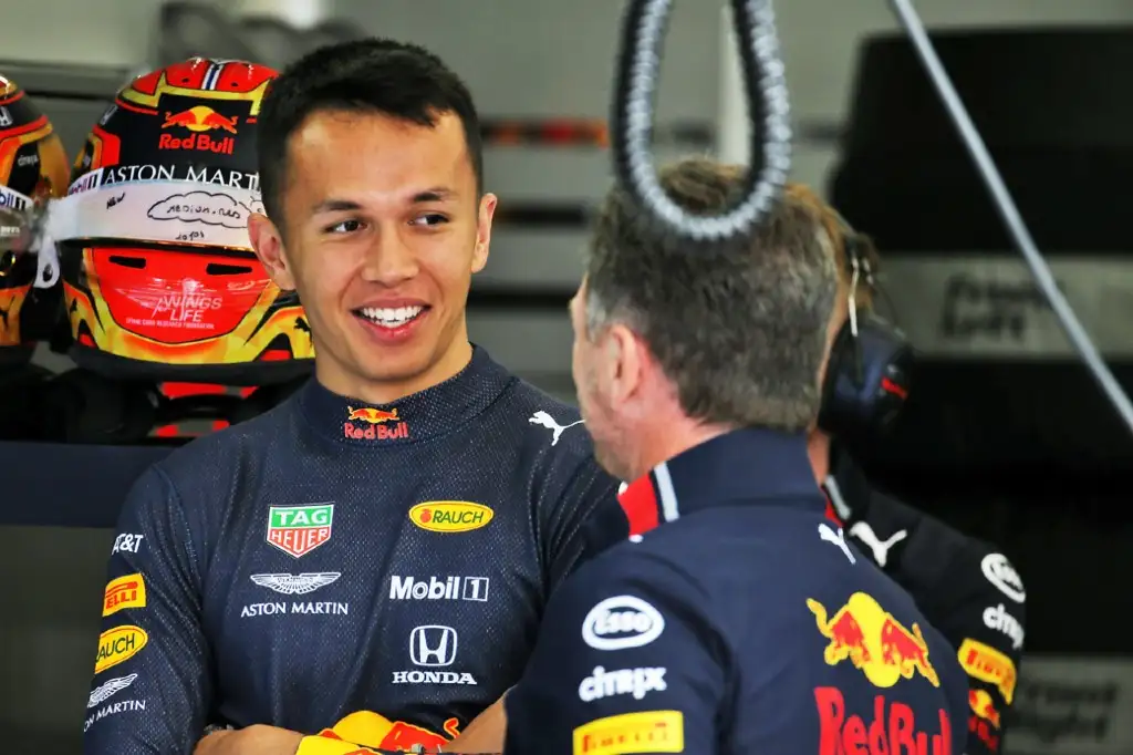 Alex Albon Christian Horner