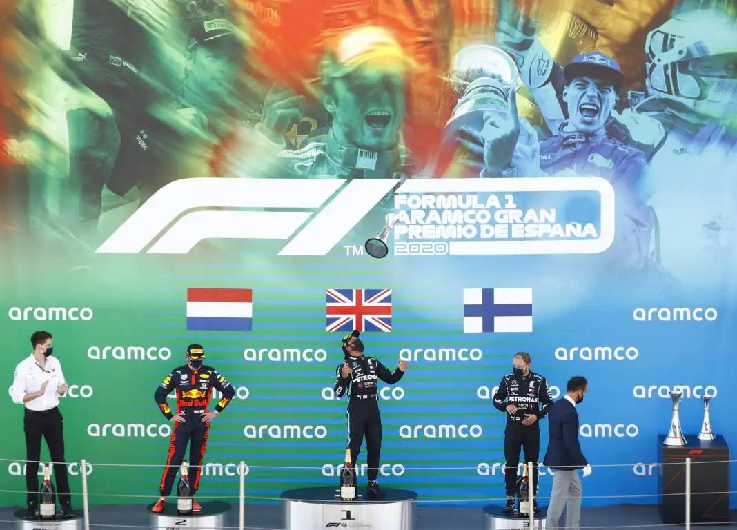 Spanish Grand Prix podium for conclusions